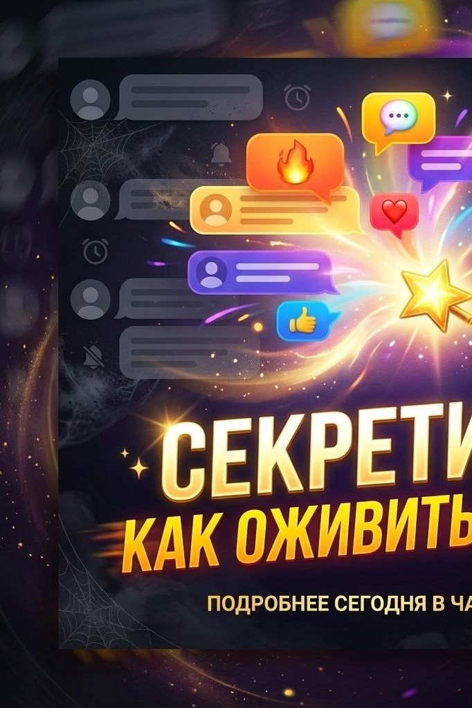 Чат для клиентов превратился в пустышку? 👻

Знакомо до боли?

Создали чат, позвали людей, а там тишина… 😶‍🌫️

Никто не общается, не задает вопросов, не проявляет никакой активности. Чат есть, а общения нет. Кажется, что ваши сообщения растворяются в воздухе.

В чем же причина?

❌ Скорее всего, вы допустили одну распространенную ошибку, которая отпугивает людей. И из-за этого они просто заходят и… уходят.

✨ НО НЕ ПАНИКУЙТЕ! Эту ошибку можно исправить всего за 15 минут!

✅ Я поделюсь с вами одним простым способом, который мгновенно вдохнет жизнь в ваш чат. Люди начнут активно общаться, отвечать и делиться своими мыслями.

👉 Узнайте, как это сделать, прямо сейчас в моем чате! Присоединяйтесь:
https://t.me/Galinakolchanovaa

🚀 Превратите свой чат в оживленное и полезное пространство!

#клиентскийчат #активностьвчате #чатдляпродаж #оживляемчат #большеобщения