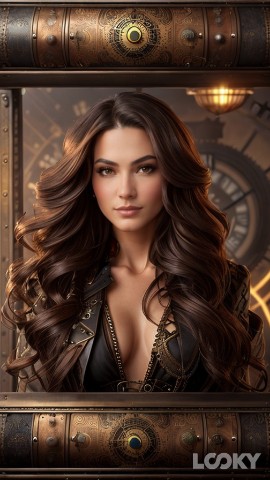 hair_missa в LOOKY. #Стимпанк,#Киберпанк,#Фэнтези,#LOOKY_нейронка. #Стимпанк #Киберпанк...