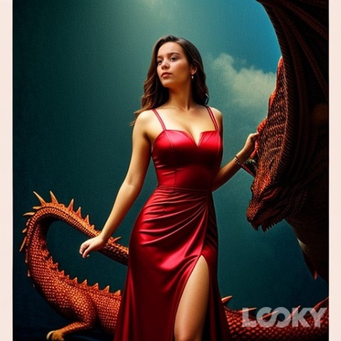 Looky_178595092094822 в LOOKY. #Красный_дракон,#LOOKY_нейронка. #Красный_дракон #LOO...