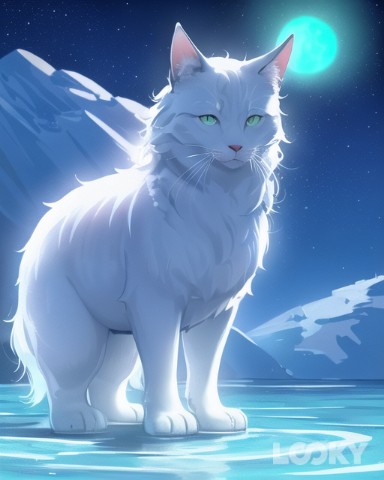 Moon_cat в LOOKY. #Аниме_Неон,#Фэнтези,#Аниме,#LOOKY_нейронка. #Аниме_Неон #Фэнтези...