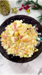 Елена Кушнер в LOOKY. #новыйгод,#новогоднийрецепт. Салат с мандаринами ...