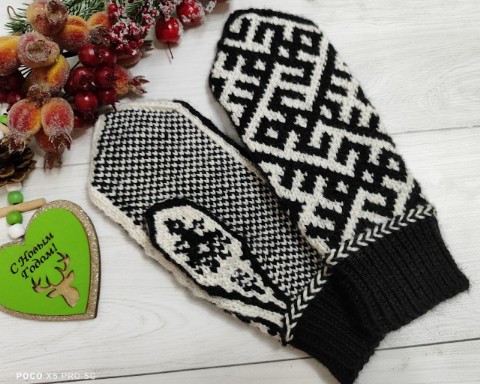 Ирина в LOOKY. #варежки_вязание_с_ириной. Варежки с жаккардом
...