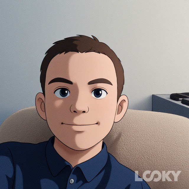 #Студия_Гибли #LOOKY_нейронка