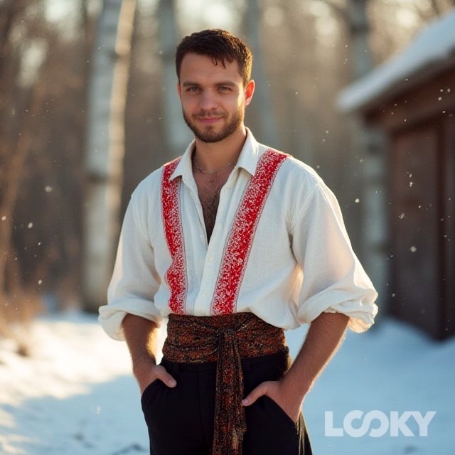 Kseshaogne в LOOKY — #Русская_зима #LOOKY_нейронка