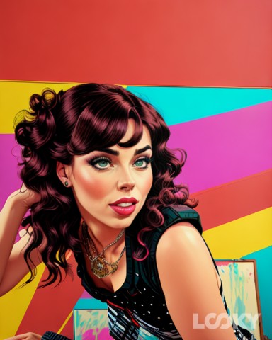 crezycherry в LOOKY. #Поп_арт,#Исходное_фото,#LOOKY_нейронка. #Поп_арт #Исходное_ф...