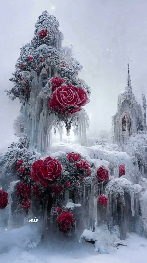 AlbinaAlechka в LOOKY — [#красота](красота) [#природа](природа) [#заснеженныйсад](за