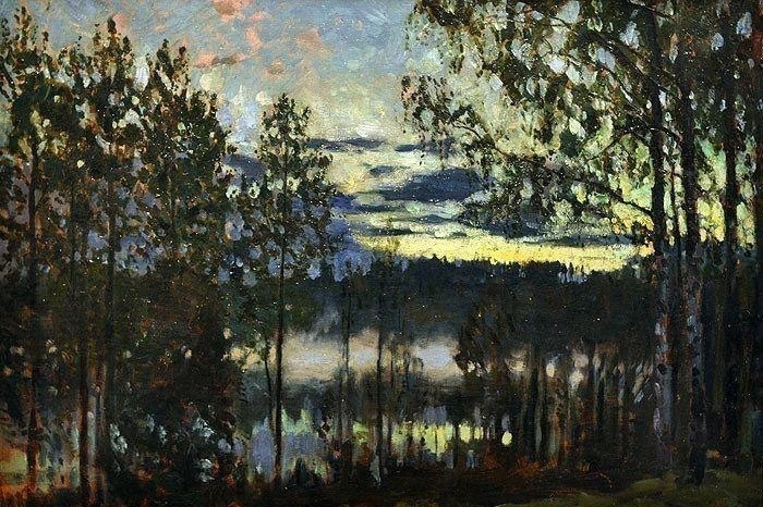 Looky_47 в LOOKY — «Летний вечер на озере», 1915.
Холст, масло, 64 х 91,7 см

Х