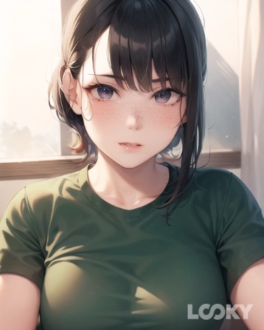 NyamNyamka в LOOKY. #Аниме,#LOOKY_нейронка,#аниме,#зелëный,#аниметян,#тян,#тянка,#animegirl,#anime,#green,#tyan,#animetyan. #Аниме #LOOKY_нейрон...