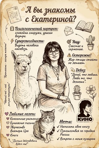 Катерина в LOOKY. #анкета,#визитка,#Екатерина,#обо_мне,#хобби. #анкета #визитка #Ек...