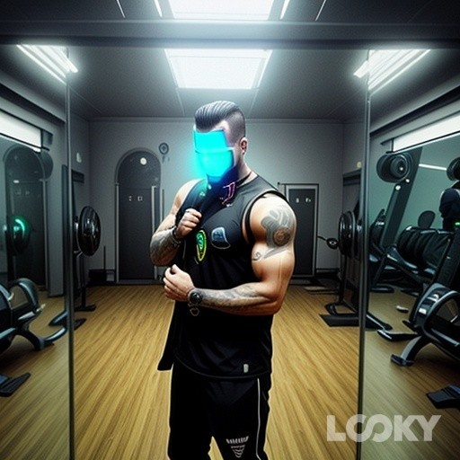 человечище в LOOKY — #Футуризм #LOOKY_нейронка