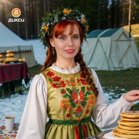 Волкова Анастасия в LOOKY. #масленица_2024. #масленица_2024