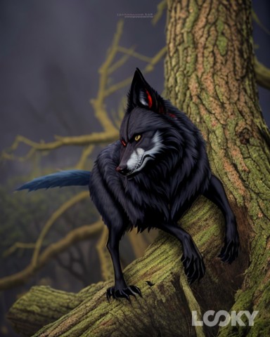 Looky_1698788274075 в LOOKY. #Werewolf,#LOOKY_нейронка. #Werewolf #LOOKY_ней...