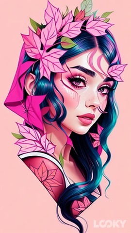 Marizzzz_Art_Tattoo в LOOKY. #Пинки,#LOOKY_нейронка. Неироарт ⭐ Тату эски...