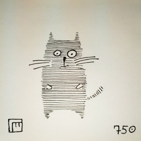 stickercat в LOOKY. #кот,#рисунок,#творчество,#рисуюкаждыйдень. #кот #рисунок #творч...