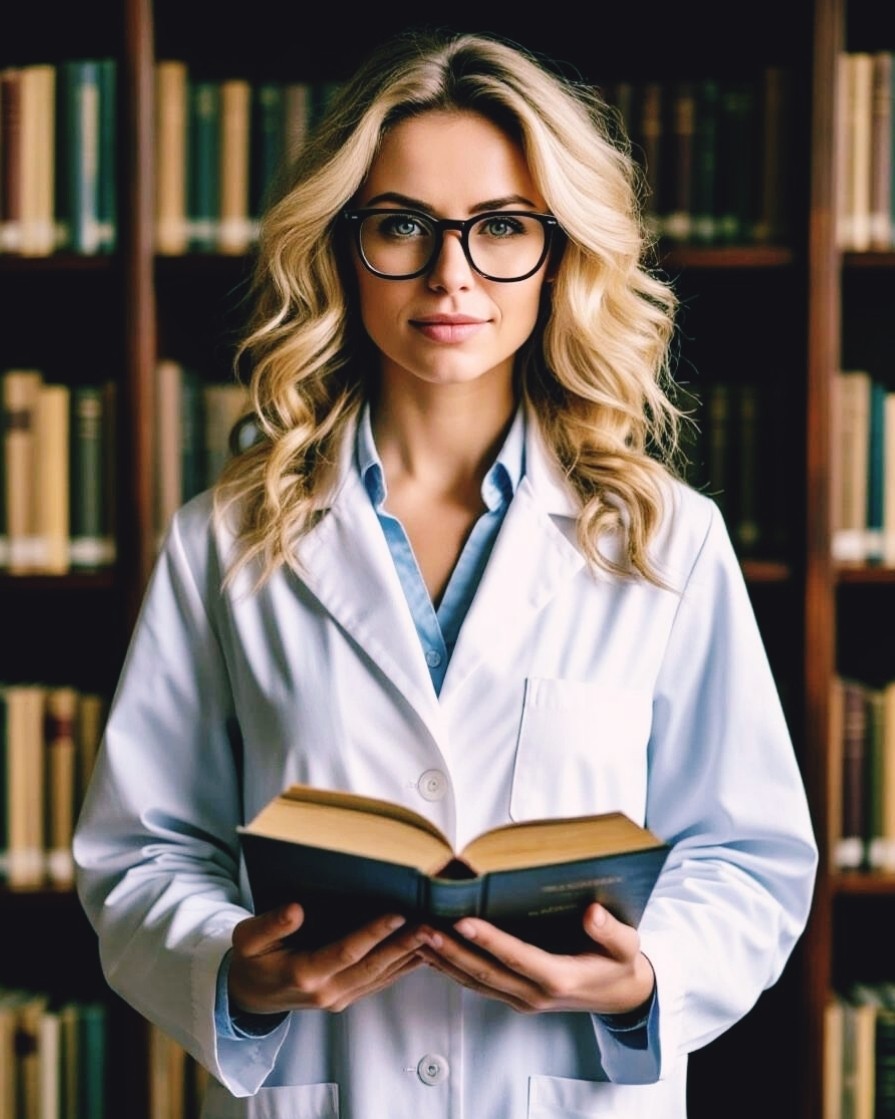ProfotborPSY в LOOKY — Интеллект и красота: женщина-психиатр в библиотеке

Знание -