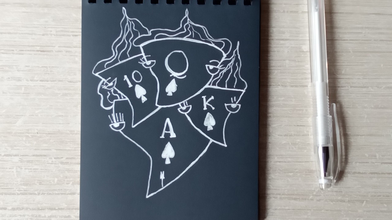 Looky_1692990788806 в LOOKY — Inktober 2023/ Инктобер 2023 

День 10. FORTUNE - удача. 

"