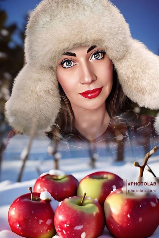 Катейка Мур в LOOKY. #меховаяшапка,#яблочки. #меховаяшапка #яблоч...