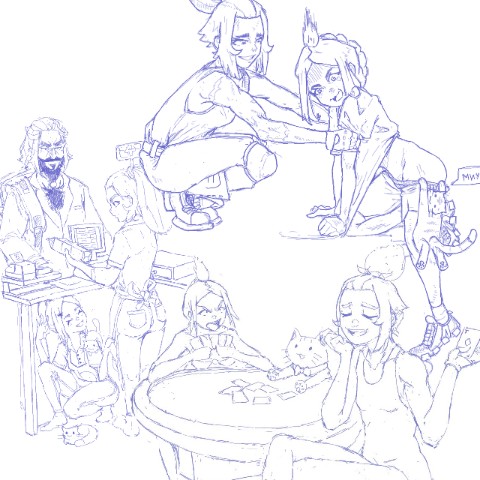 kotokot в LOOKY. #аниме,#арт,#скетч,#набросок,#рисунок,#ос,#anime,#art,#sketch,#oc,#drawing. Прост разные сценки ...