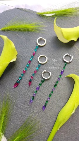 iriycrystal в LOOKY. #iriycrystal,#iriycrystalотзывы,#авторскиеукрашения,#серьгиручнойработы,#клипсыручнойработы. Собрала несколько пр...