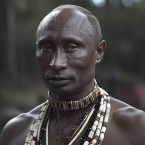 yaya2jeep в LOOKY. . AI Putin African (pu...