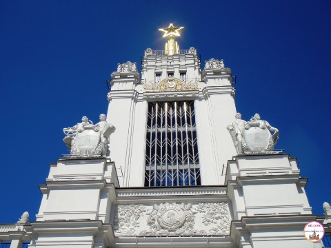 Welcome Moscow walks в LOOKY. #москва,#архитектура,#красота. Павильон "Зерно" на ...
