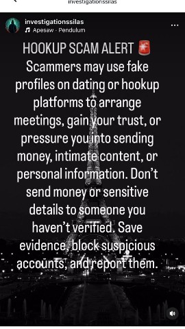 silascodes в LOOKY. #HookupScam,#DatingScam,#RomanceScam,#ScamAlert,#StaySafe,#ReportScams. HOOKUP SCAM ALERT 🚨...