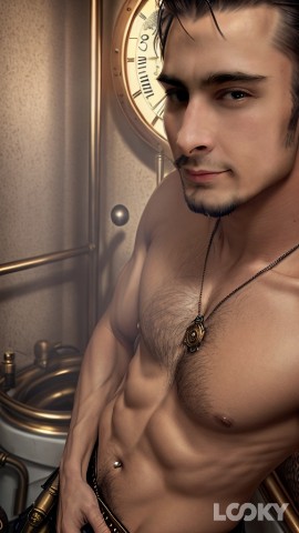 Sirius в LOOKY. #Steampunk,#LOOKY_нейронка. #Steampunk #LOOKY_не...