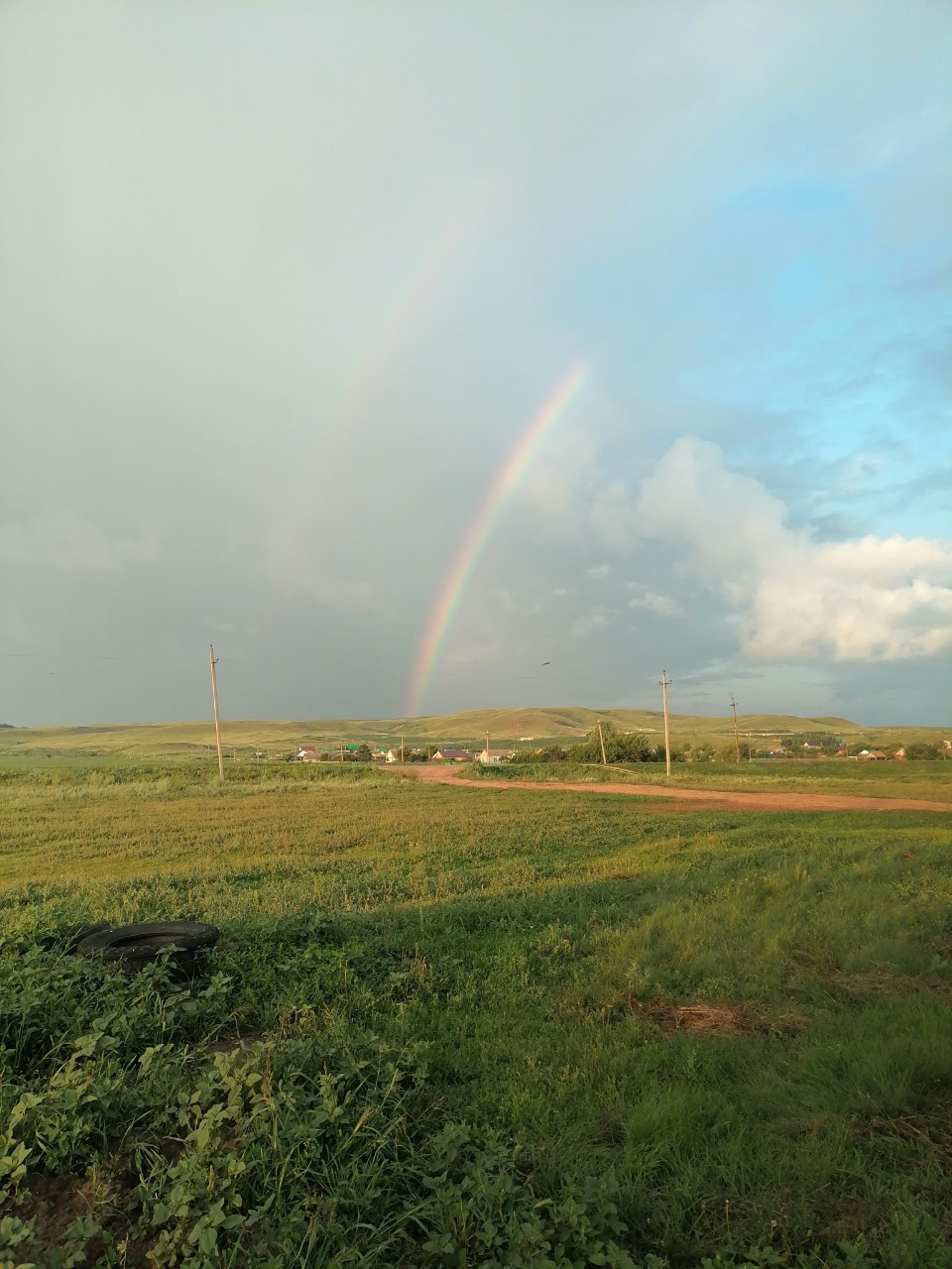 Двойная радуга💕