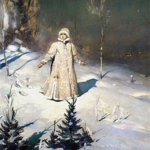 Татьяна в LOOKY. . В. Васнецов 
" Снегу...