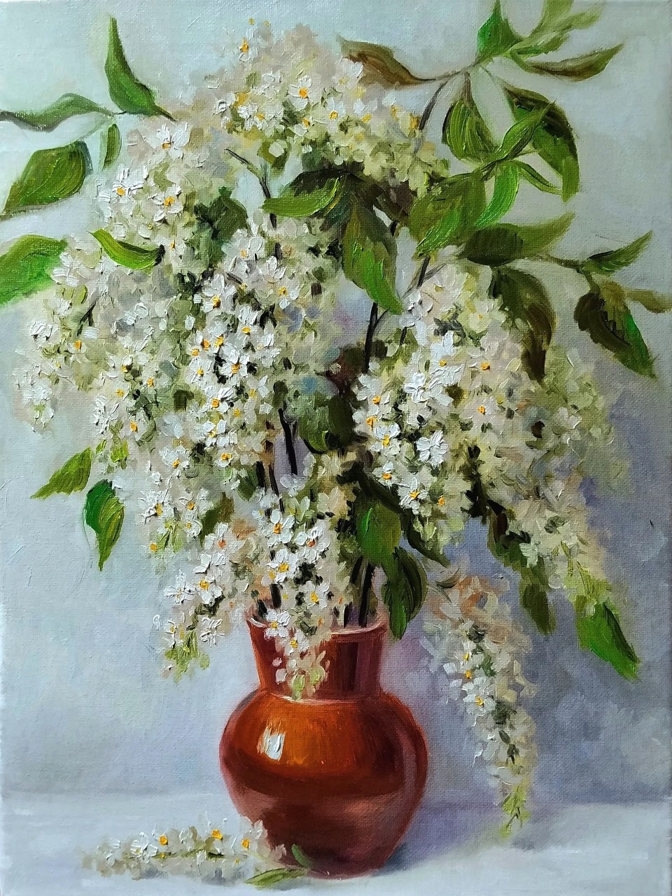 Елена Лаушкина в LOOKY — "Аромат черёмухи", 40/30
Холст/масло
#живлпись #картина #нат