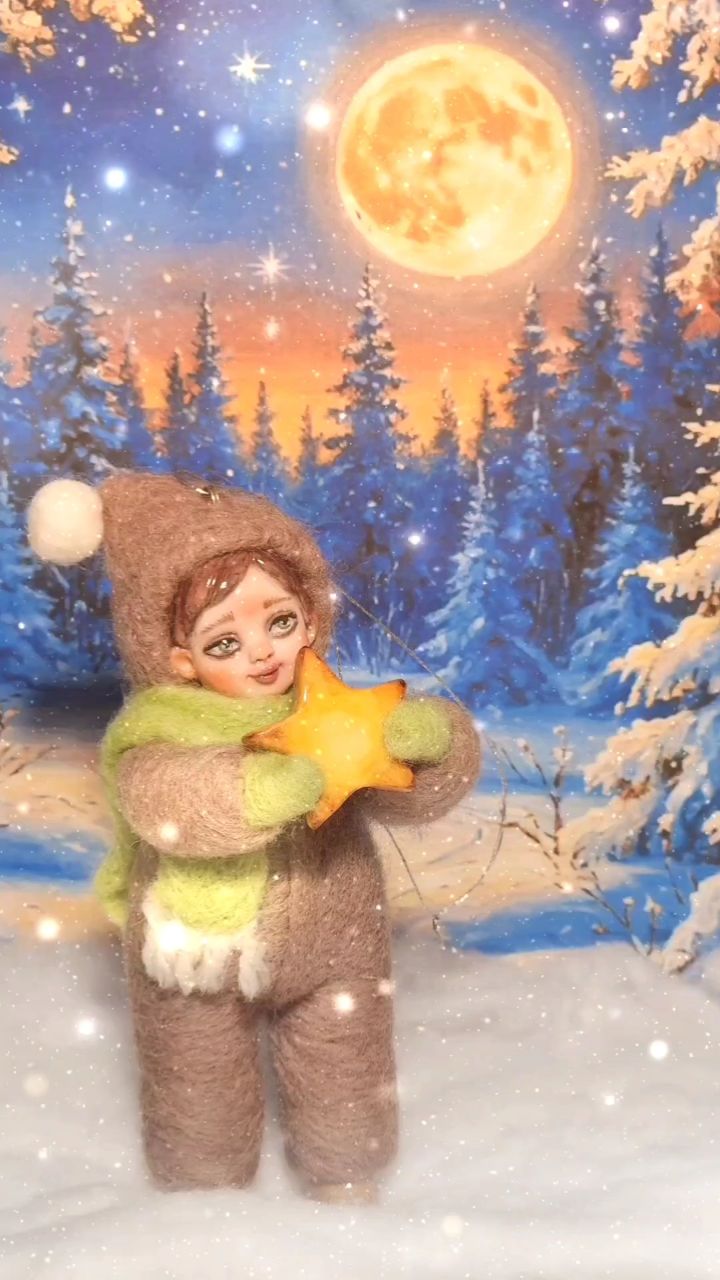 Марина в LOOKY. . Ёлочная игрушка из ш...