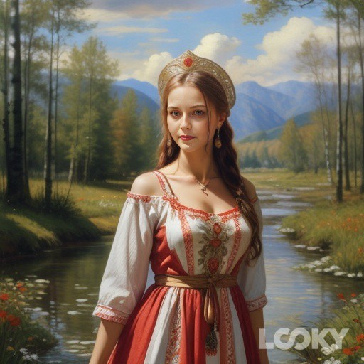  в LOOKY — #Василиса_Прекрасная #LOOKY_нейронка