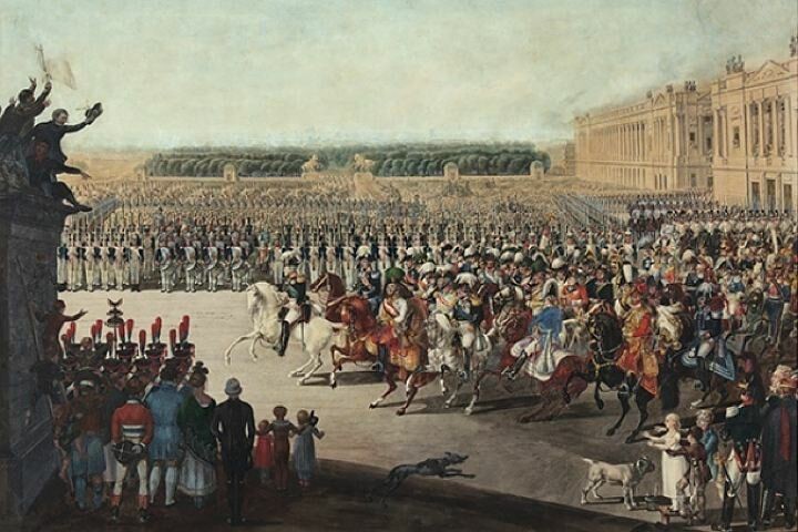  в LOOKY — Парад русских войск, прошедший 10 сентября 1815 года в столи