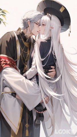 Rabbits_Men в LOOKY. #LOOKY_нейронка. 🤍👑🪽✨🤍🌙🪽｡･:*:･ﾟ...