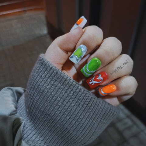 ягодный пунш в LOOKY. #2025,#рекомендации,#я,#nail. Сделала новые ногото...