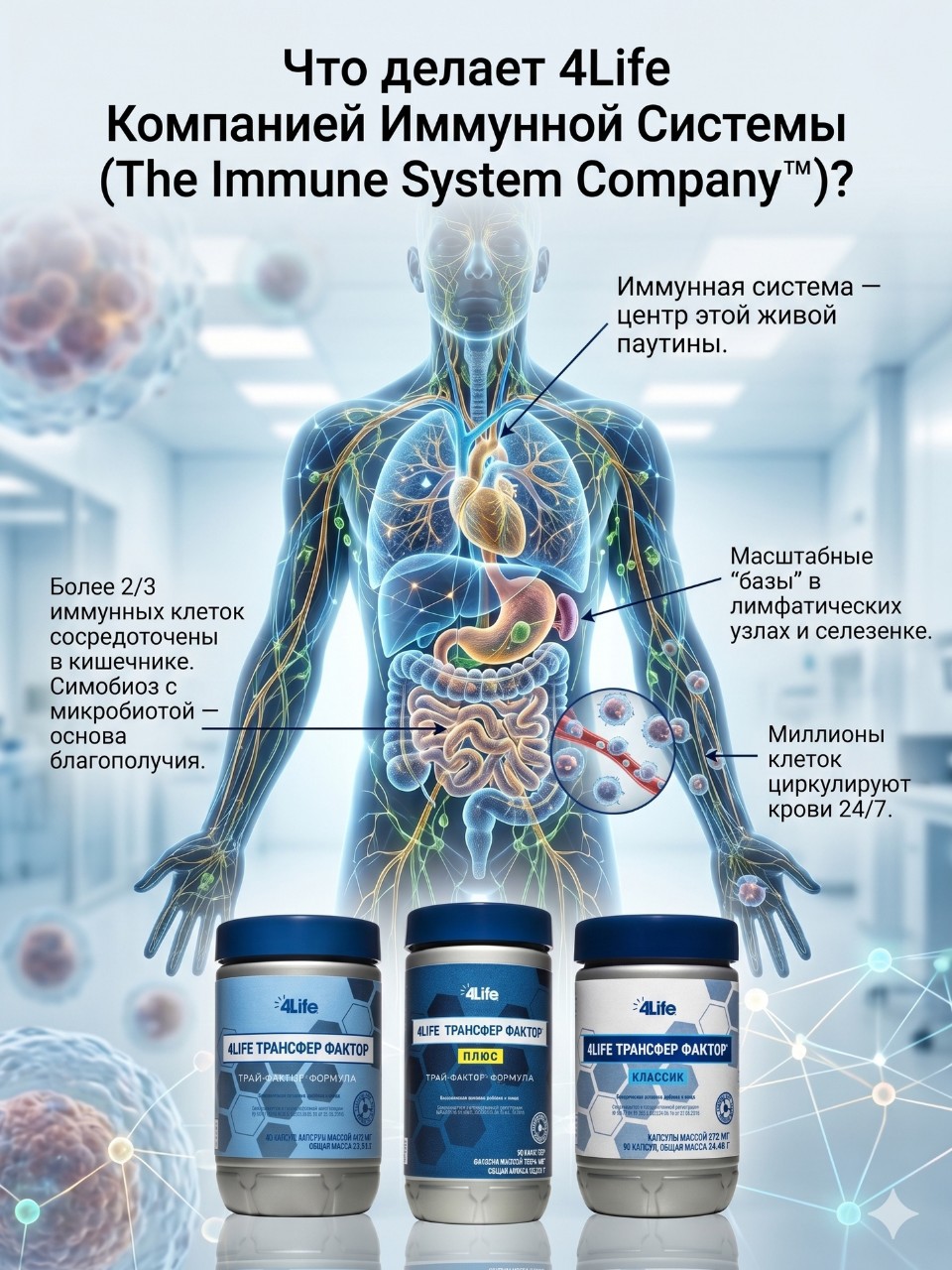 Natali 4 life в LOOKY — Что делает 4Life Компанией Иммунной Системы (The Immune Syst