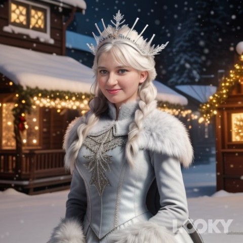 lizadrozhzhina в LOOKY. #Снежная_королева,#LOOKY_нейронка. #Снежная_королева #L...