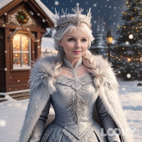 svetlana1286800 в LOOKY. #Снежная_королева,#LOOKY_нейронка. #Снежная_королева #L...