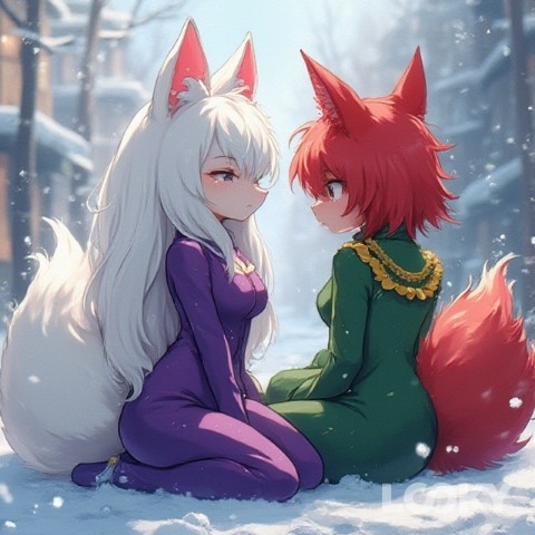 Aleikhan в LOOKY. #Свой_аватар,#LOOKY_нейронка,#аниме,#нейроарт,#арт,#лиса,#fox,#anime,#neiro,#city. #Свой_аватар #LOOKY_...