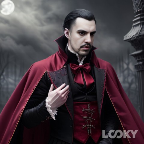 king_leonid1990 в LOOKY. #Хэллоуин_вампир,#LOOKY_нейронка. #Хэллоуин_вампир #LO...
