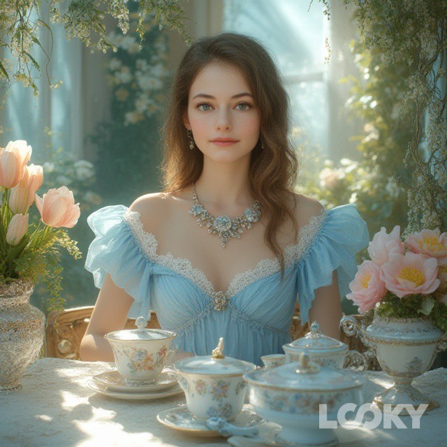 Сладкий Лис in LOOKY. #В_стране_чудес,#LOOKY_нейронка. #В_стране_чудес #LOO...