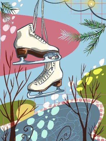jenny_shvili в LOOKY. #иллюстрация,#зима. #иллюстрация #зима