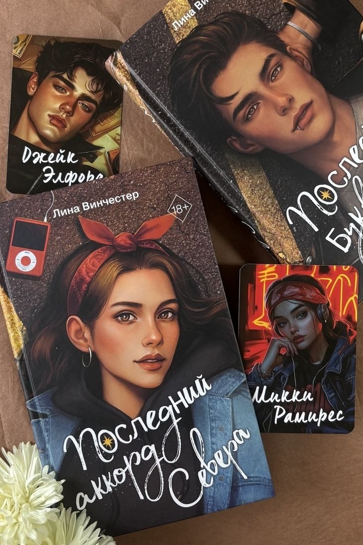 ❄Лина Винчестер.️❄️
📚Последний аккорд севера.📚
Эта история  словно ураган, пронеслась по моему сердцу. Я влюбилась буквально в каждого персонажа. Если говорить о первой книге, то Микаэла мне не очень нравилась. Но взяв в руки вторую часть, Микаэла начала меня восхищать. Она наконец-то поняла что те чувства которые она испытывала к Оливеру не настоящие(конечно не без большой ошибки). Джейк это отдельная лювовь,  его отношение к Микаэле восхищает( даже немного позавидовала), несмотря на то что он частенько подкалывает ее, все же относиться к ней с нежностью и любовью. С первым его появлением кажется что он грубый, но узнав его поближе начинаешь понимать, что это именно тот парень которого хочется видеть рядом с собой. 
💚Любовная линия замечательная, автор очень хорошо описывает все чувства которые испытывают герои. А диалоги между Микаэлой и Джейком невозможно читать без улыбки. 
Даже вроде бы второстепенные персонажи, но у них так же прописаны отношения и я очень жду продолжения о Нике, одном из участников группы. Кстати автор уже сообщила о том что книга будет, название "Первая буква севера". 
📌В книге затрагивается тема школьного булинга. И я всякий раз убеждаюсь, что женский булинг намного страшнее. Женщины ни остановятся не перед чем, лишь бы унизить свою соперницу. И на самом деле это очень страшно, а так как поступали девочки из школы где училась Микаэла, лично у меня вызывало ужас. Хорошо что рядом с Микаэлой оказались люди готовые помочь и пресечь тот ужас творившейся с ней несколько лет. 
☑️Подводя итог по дилогии, могу смело сказать что это было восхитительно. Автор на протяжении двух книг заставляет читателя пройти эмоциональные качели. Вы будете улыбаться, смеяться, грустить и даже в некоторых моментах злиться. Но поверьте мне это того стоит. Пусть история местами наивная и немного предсказуема, но это же не взрослые люди, а школьники. И так как они справляются с проблемами, может позавидовать даже взрослый. Я однозначно ставлю эту дилогию на полку с любимыми романами. 
🔔Оценка: 5/5. 
❤️Рекомендую. 
#лина_винчестер #последний_аккорд_севера #дилогия #что_читаю #подборка #с_новым_годом #новый2026
