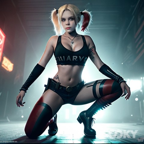 Дмитрий в LOOKY. #Харли_Квин,#LOOKY_нейронка. #Харли_Квин #LOOKY_н...