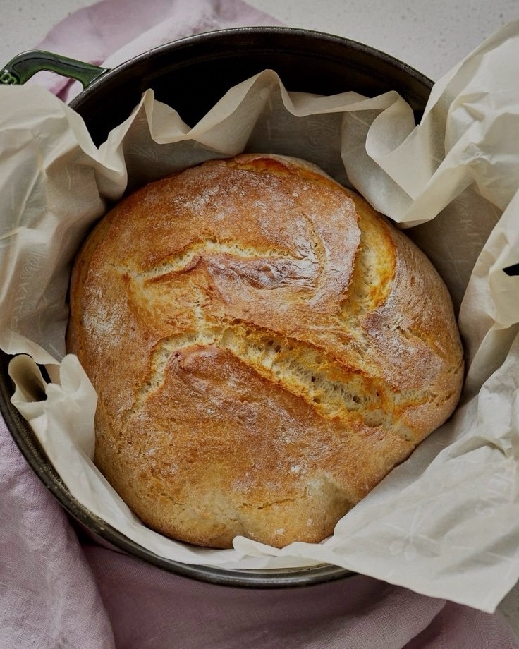 МАТЬ ГОДА по версии домашних в LOOKY — 🍞Домашний хлеб в духовке.

Ингредиенты:

• Мука - 450 гр
• 
