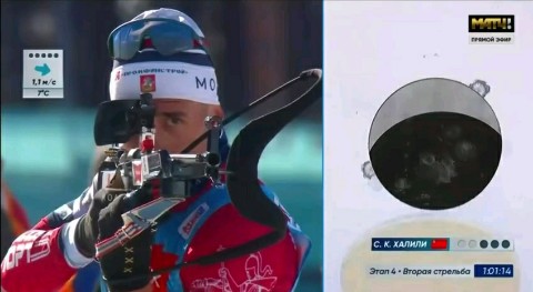Спортивные новости в LOOKY. #биатлон,#халили,#эстафета. Золотая стрельба Хал...