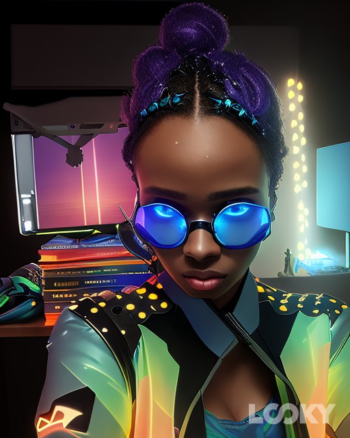 #Cyberpunk #Anime_Looksie #LOOKY_нейронка