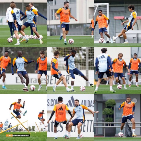Real_Madrid CF в LOOKY. . Заключительная трени...