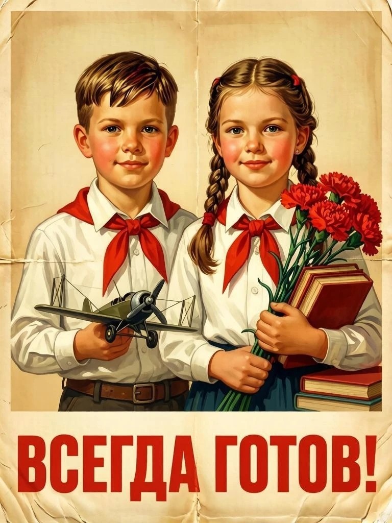 elena_vl_gl в LOOKY — Пионеров всех возрастов - с праздником! Пионер значит первый