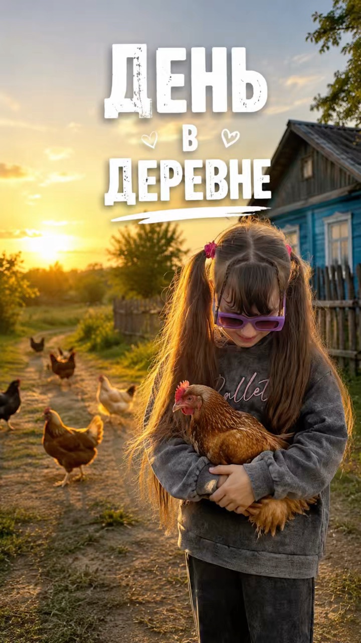 Полярный Ветер в LOOKY. #деревня,#вгостяхубабушки. День в деревне 🌱 #д...